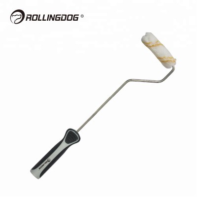 Rollingdog 4 Inch Long Rubber Holder Polyamide Fabric Non Drip Machinery Making Extendable Corner Paint Rollers